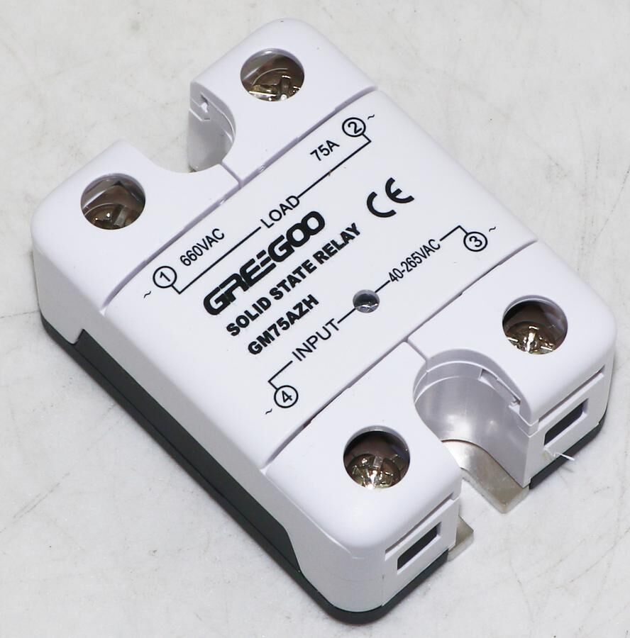 Greegoo GM75AZH 75A IP20 Entegre Kapaklı Katı Hal Rölesi