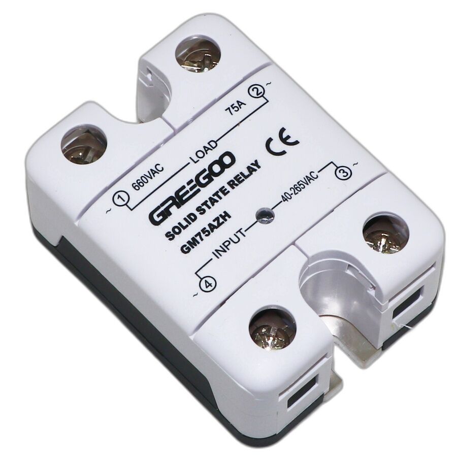 Greegoo GM75AZH 75A IP20 Entegre Kapaklı Katı Hal Rölesi