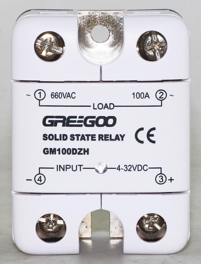 Greegoo GM100DZH 100A IP20 Entegre Kapaklı Katı Hal Rölesi