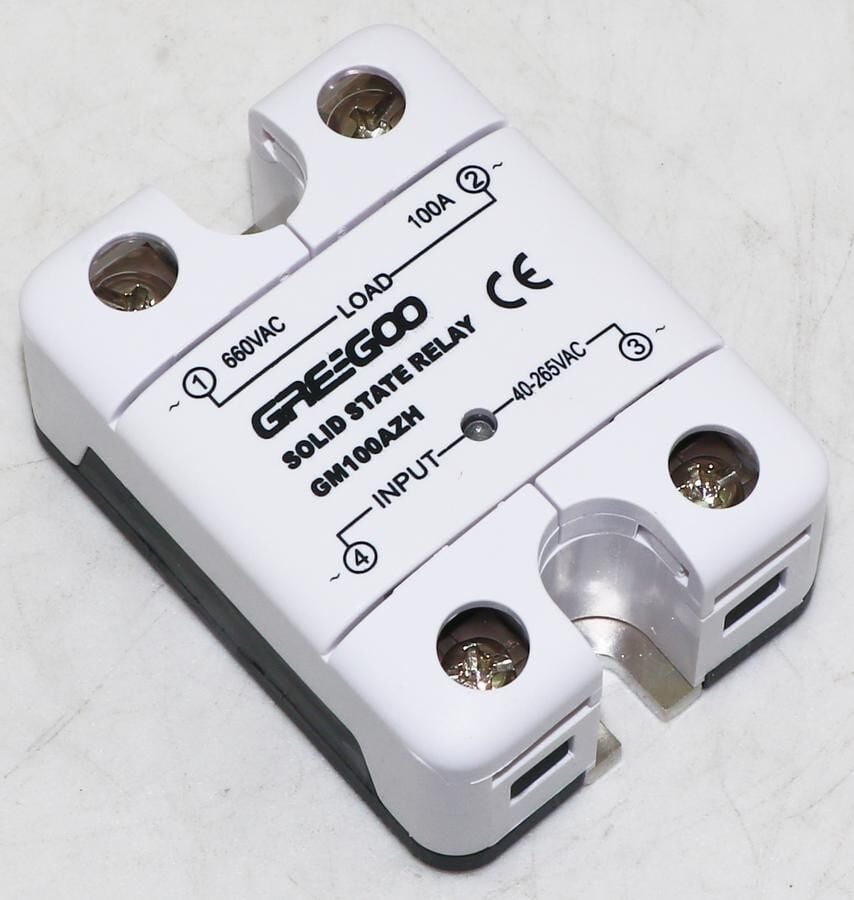 Greegoo GM100AZH 100A IP20 Entegre Kapaklı Katı Hal Rölesi