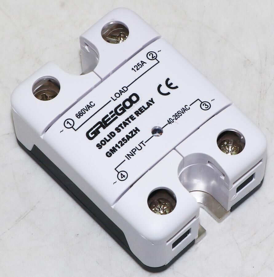 Greegoo GM125AZH 125A IP20 Entegre Kapaklı Katı Hal Rölesi