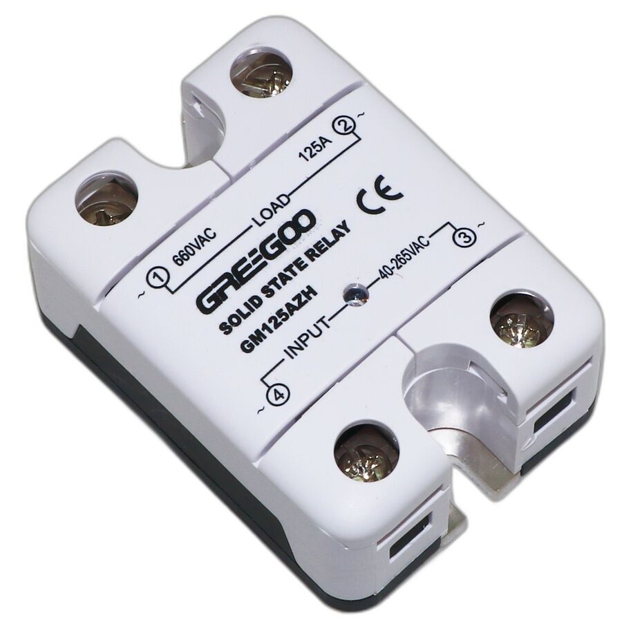 Greegoo GM125AZH 125A IP20 Entegre Kapaklı Katı Hal Rölesi
