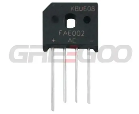 Greegoo KBU1008 10A 800V Tek Fazlı Köprü Doğrultucu