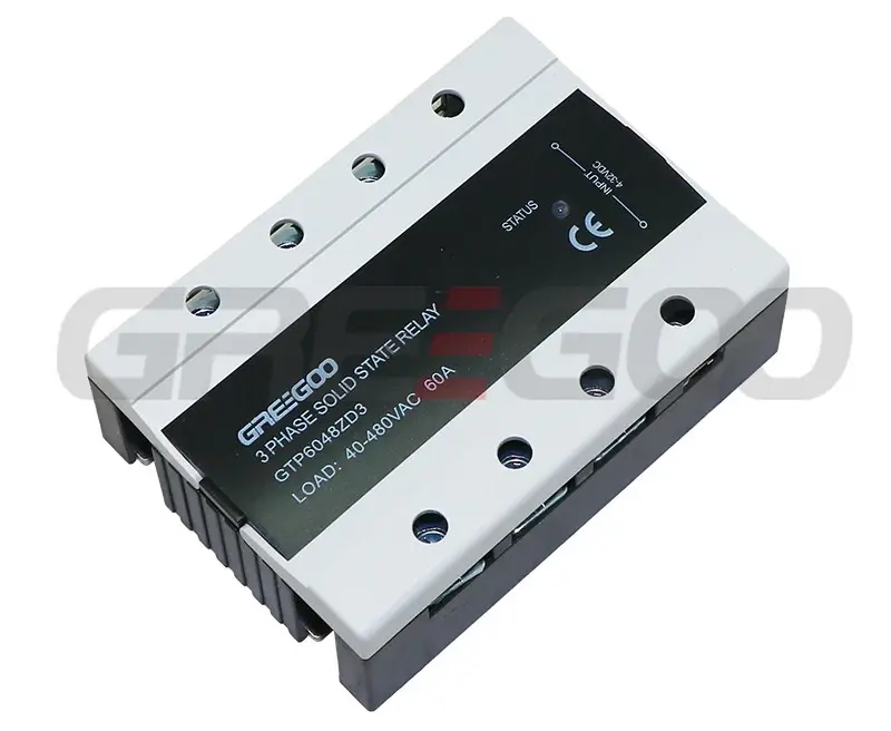 Greegoo GTP6048ZD3 Üç Faz DC-AC Katı Hal Rölesi 60A