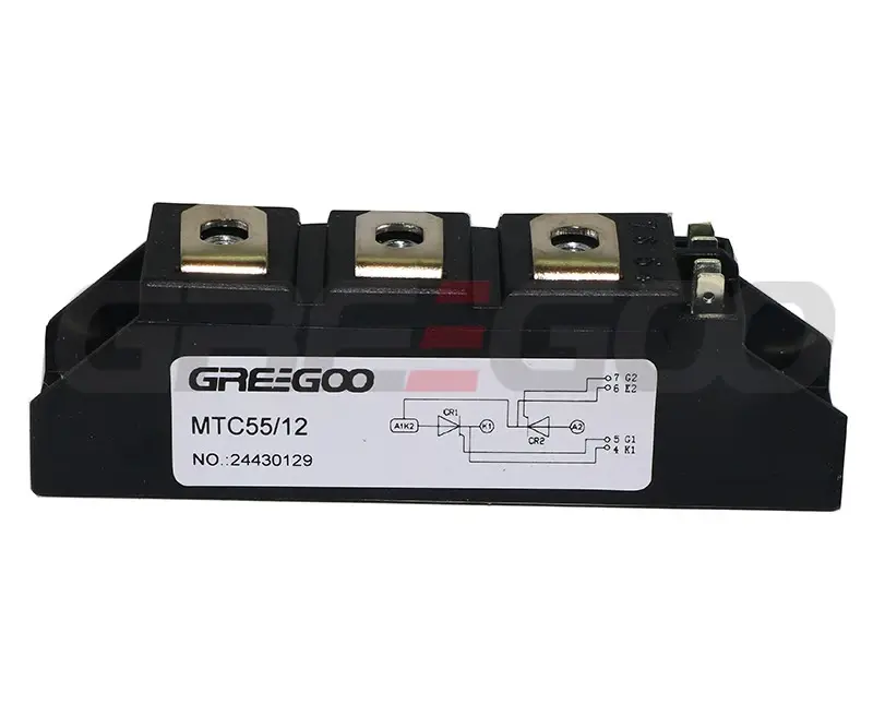 Greegoo MTC500-14-W Seri Bağlı Çift Tristör Modülü 500A 1400V