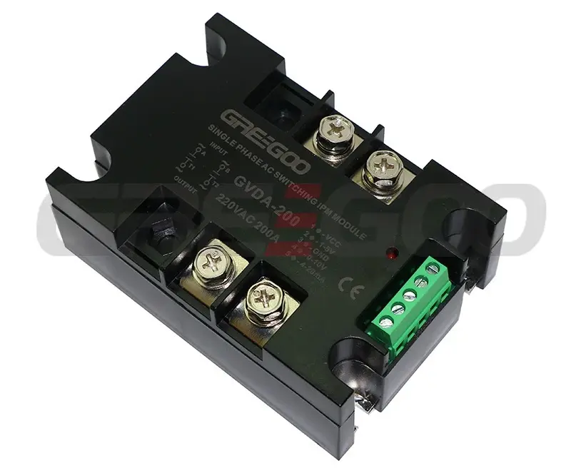 Greegoo GVDA-120WA-H 120A 220/380V Tek Faz Tristör Güç Kontrol Cihazı
