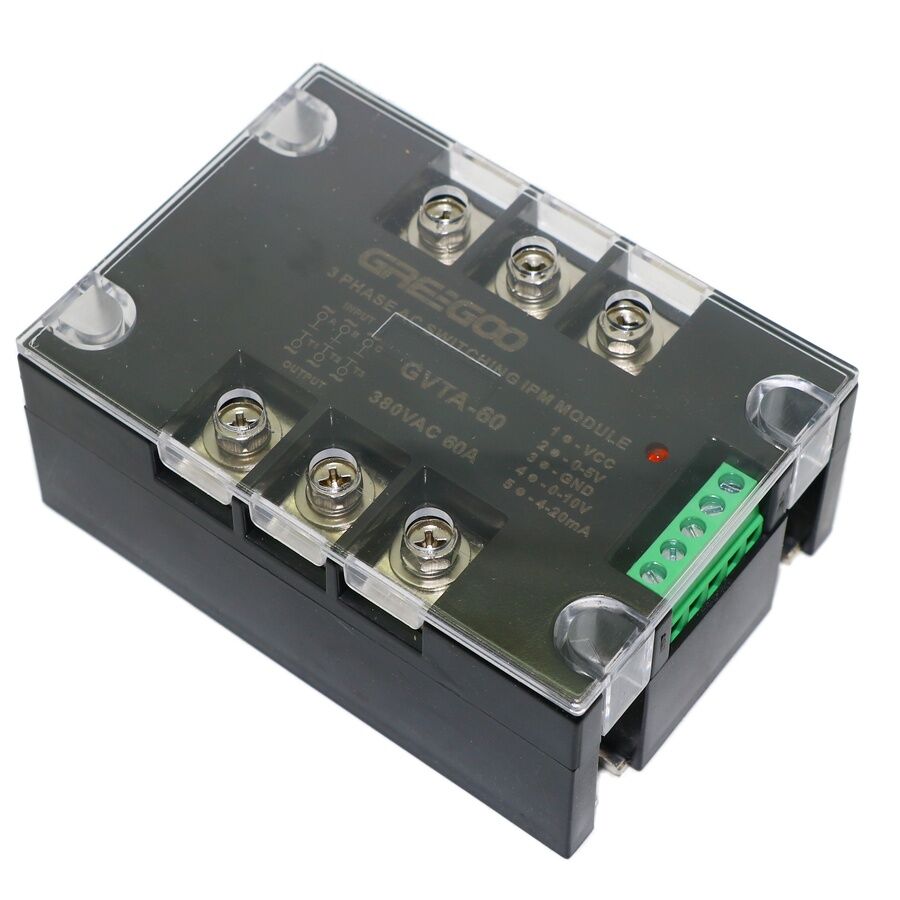 Greegoo GVTA-60A-380V 60A 380VAC 3 Faz Tristör Voltaj Regülatörü