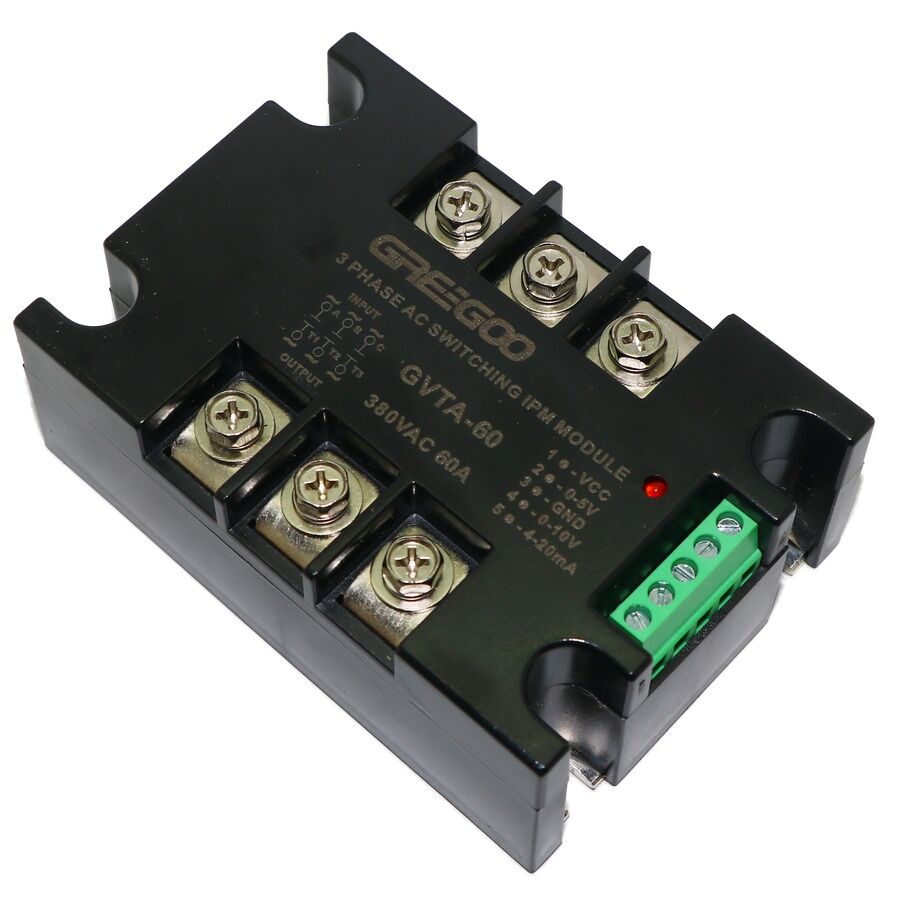 Greegoo GVTA-60A-380V 60A 380VAC 3 Faz Tristör Voltaj Regülatörü