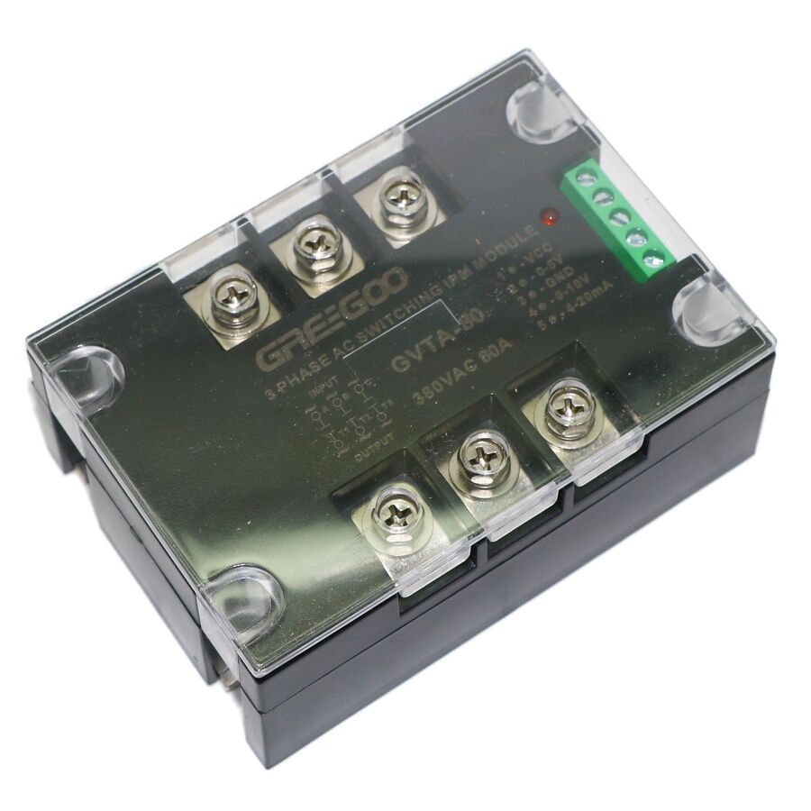 Greegoo GVTA-80A-380V 80A 380VAC 3 Faz Tristör Voltaj Regülatörü