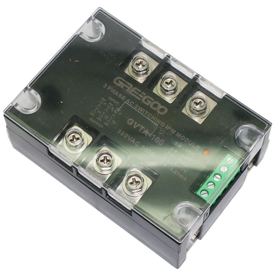 Greegoo GVTA-100A-380V 100A 380VAC 3 Faz Tristör Voltaj Regülatörü