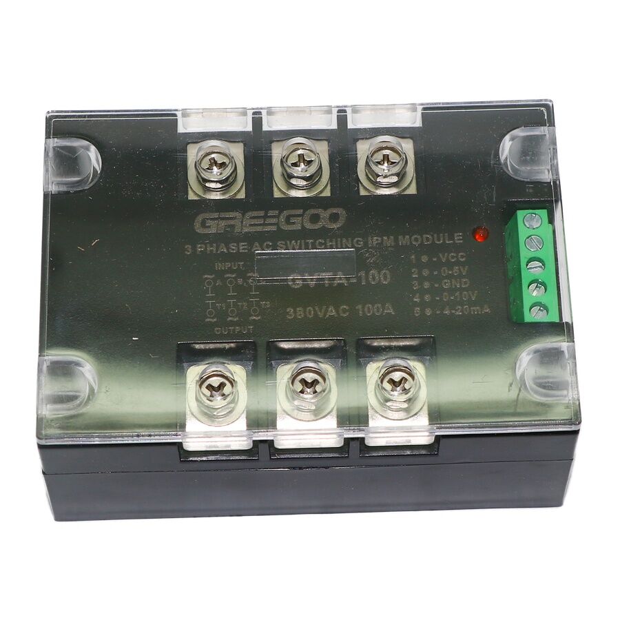 Greegoo GVTA-100A-380V 100A 380VAC 3 Faz Tristör Voltaj Regülatörü
