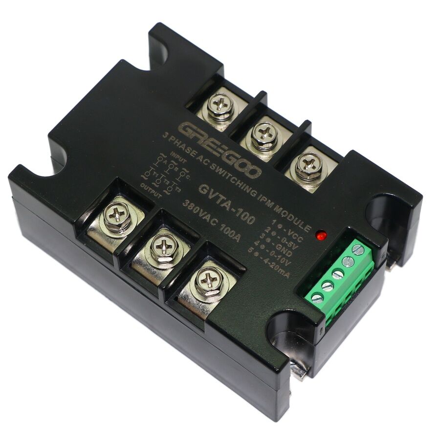 Greegoo GVTA-100A-380V 100A 380VAC 3 Faz Tristör Voltaj Regülatörü