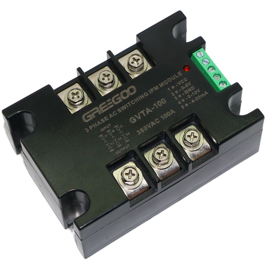 Greegoo GVTA-100A-380V 100A 380VAC 3 Faz Tristör Voltaj Regülatörü