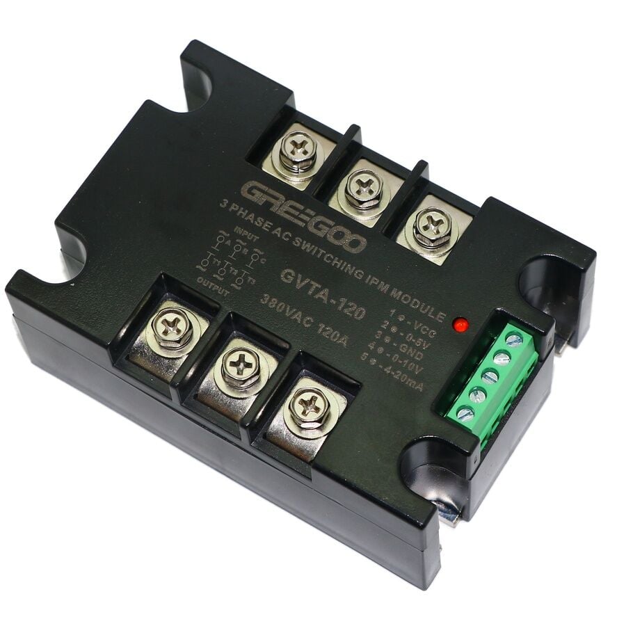 Greegoo GVTA-120A-380V 120A 380VAC 3 Faz Tristör Voltaj Regülatörü
