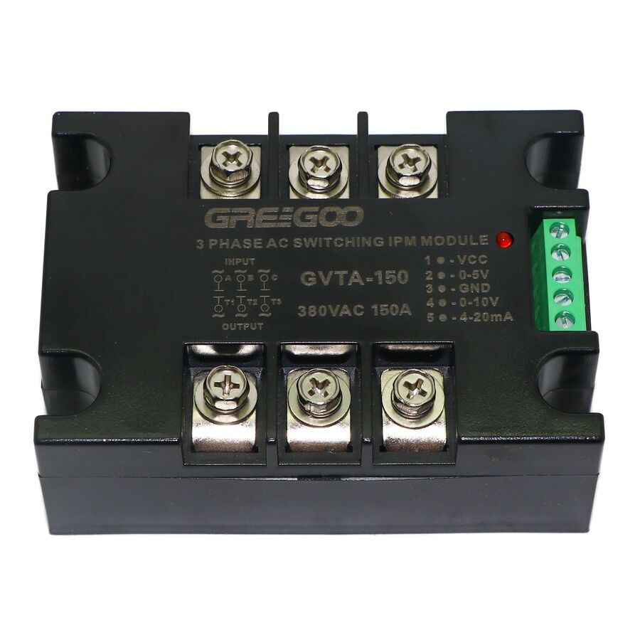 Greegoo GVTA-150A-380V 150A 380VAC 3 Faz Tristör Voltaj Regülatörü