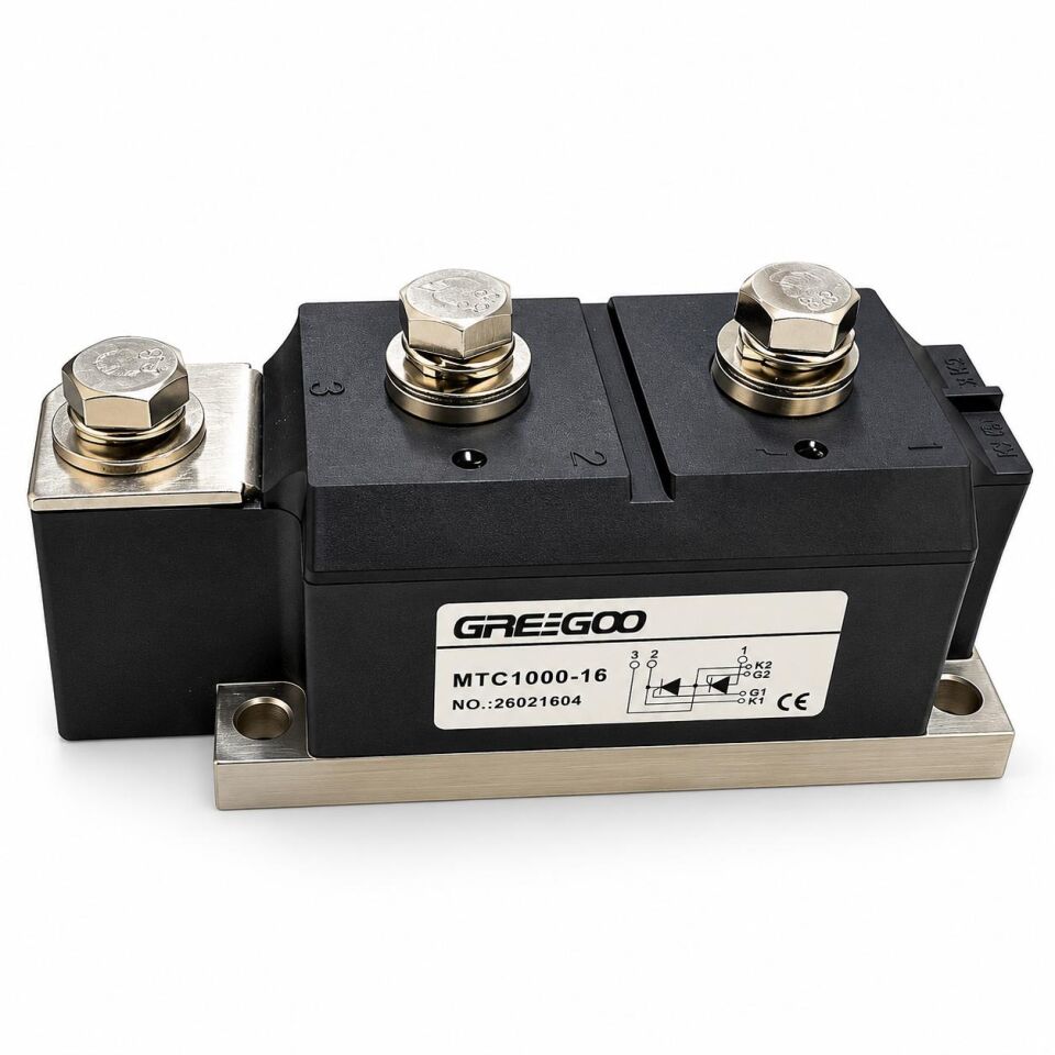 Greegoo MTC1000-16 Seri Bağlı Çift Tristör Modülü 1000A 1600V
