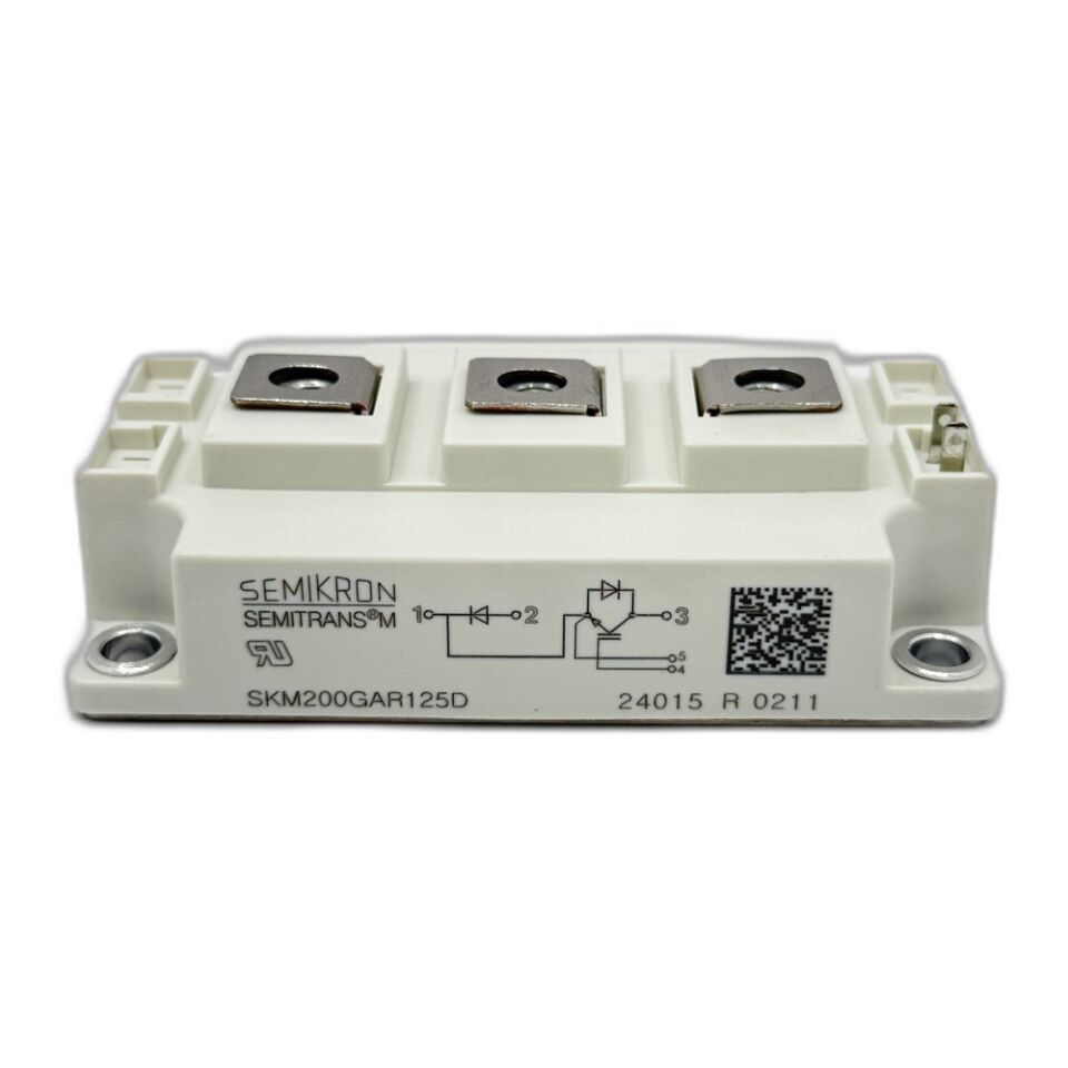 Semikron SKM200GAR125D 1200V 150A IGBT Güç Modülü (Chopper / Booster – Single Switch)