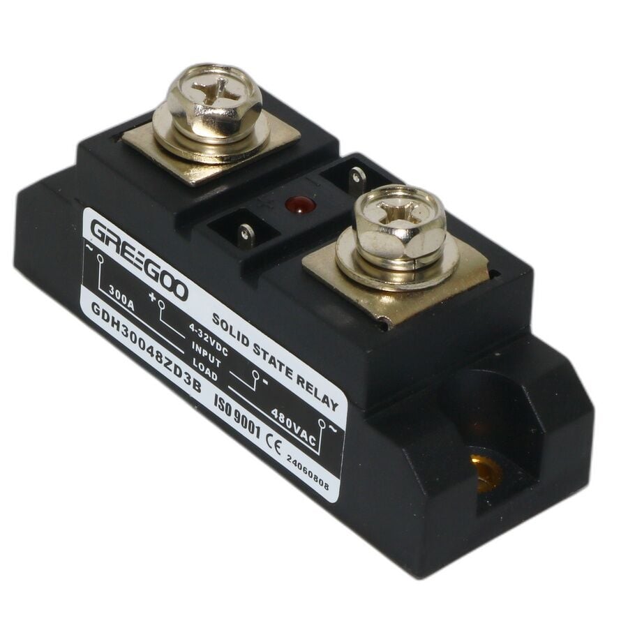 Greegoo GDH 300A Tek Faz SCR Katı Hal Rölesi 480VAC 4-32VDC