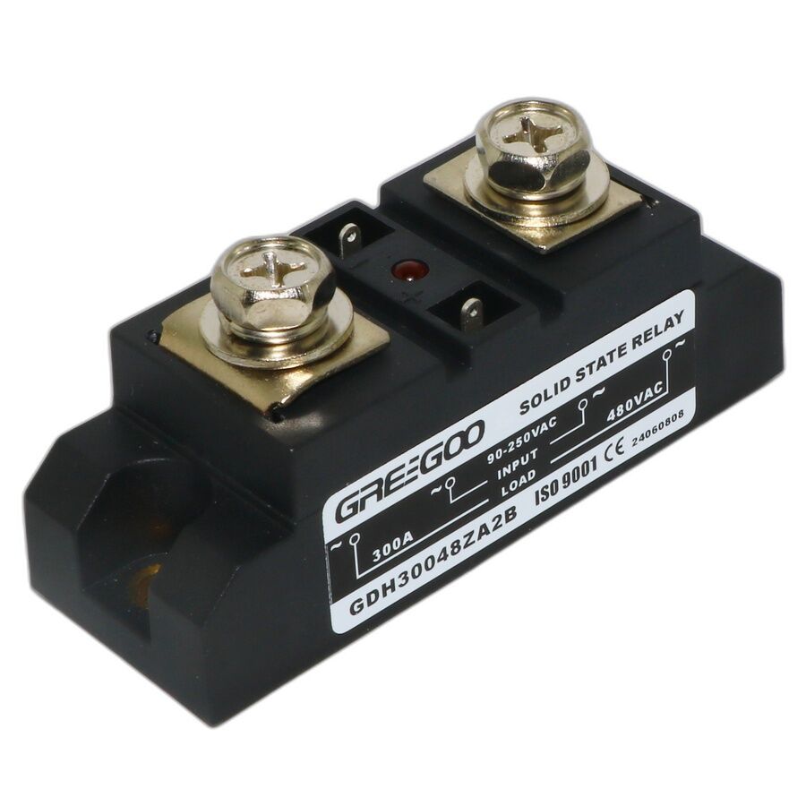 Greegoo GDH 300A Tek Faz SCR Katı Hal Rölesi 480VAC 90-250VAC