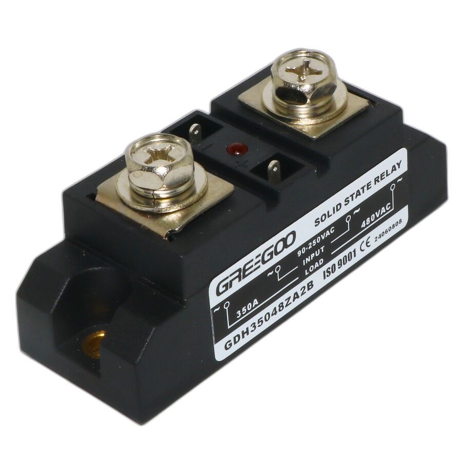 Greegoo GDH 350A Tek Faz SCR Katı Hal Rölesi 480VAC 90-250VAC