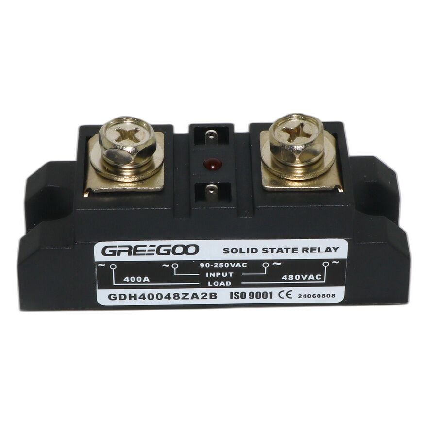 Greegoo GDH 400A Tek Faz SCR Katı Hal Rölesi 480VAC 90-250VAC