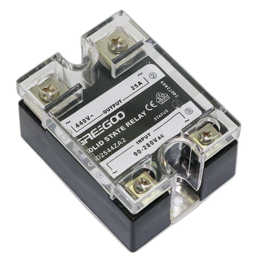 Greegoo GD 25A 440VAC Rastgele (Random) SSR - 90-280VAC Kontrol