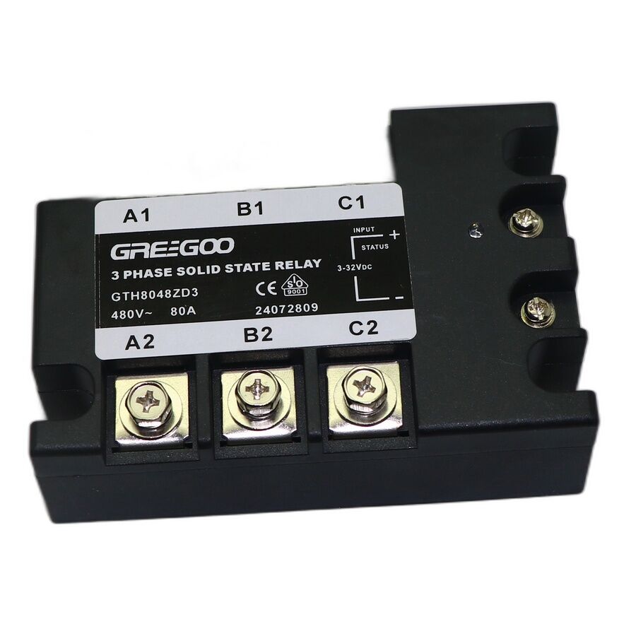 GTH8048ZD3 GTH Serisi 3 Fazlı Katı Hal Rölesi 80A 480VAC Sıfır Voltaj 4-32 VDC