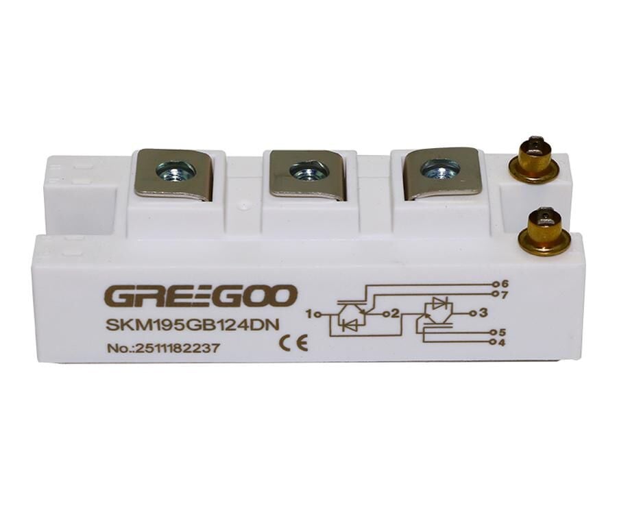 Greegoo SKM195GB124DN Düşük Kayıplı Yüksek Performans IGBT Modülü
