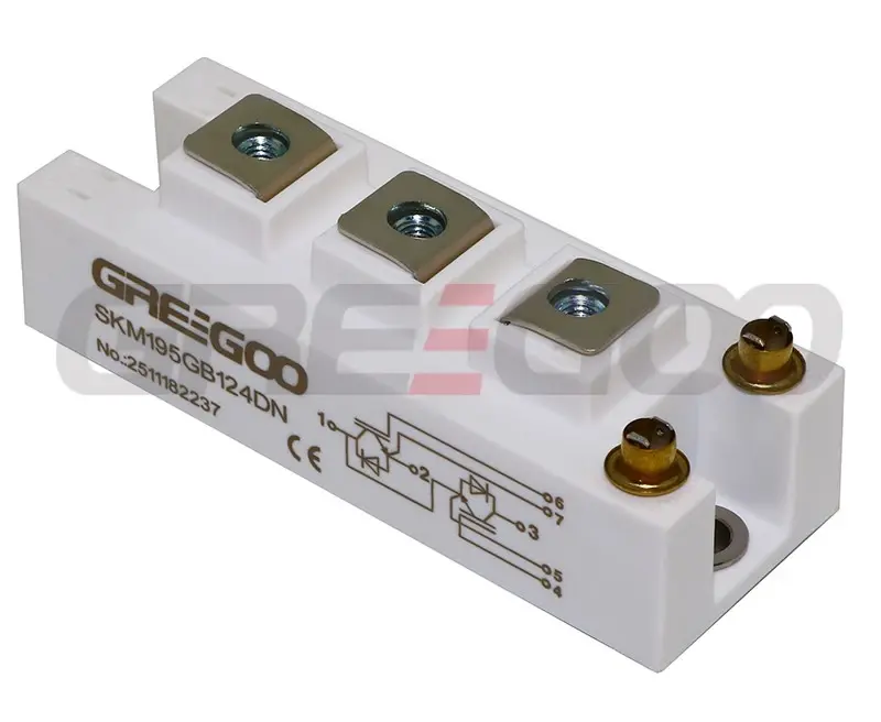 Greegoo SKM195GB124DN Düşük Kayıplı Yüksek Performans IGBT Modülü