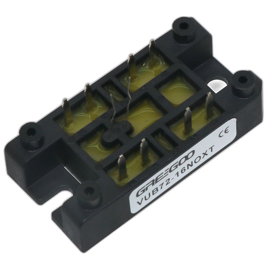 Greegoo VUB72-16NOXT 3 Faz Doğrultucu Köprü + Fren Ünitesi + NTC (V1-A Paket)