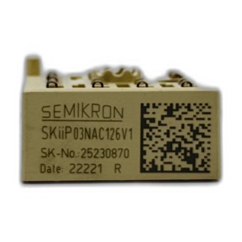 Semikron SKIIP03NAC126V1 1200V 8A MiniSKiiP IGBT Güç Modülü (CIB – Converter + Inverter + Brake)