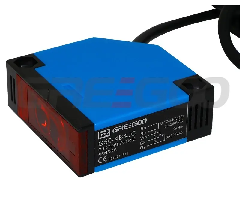 Greegoo G50-3B4PC 4 metre DC10-30V PNP Fotoelektrik Sensör