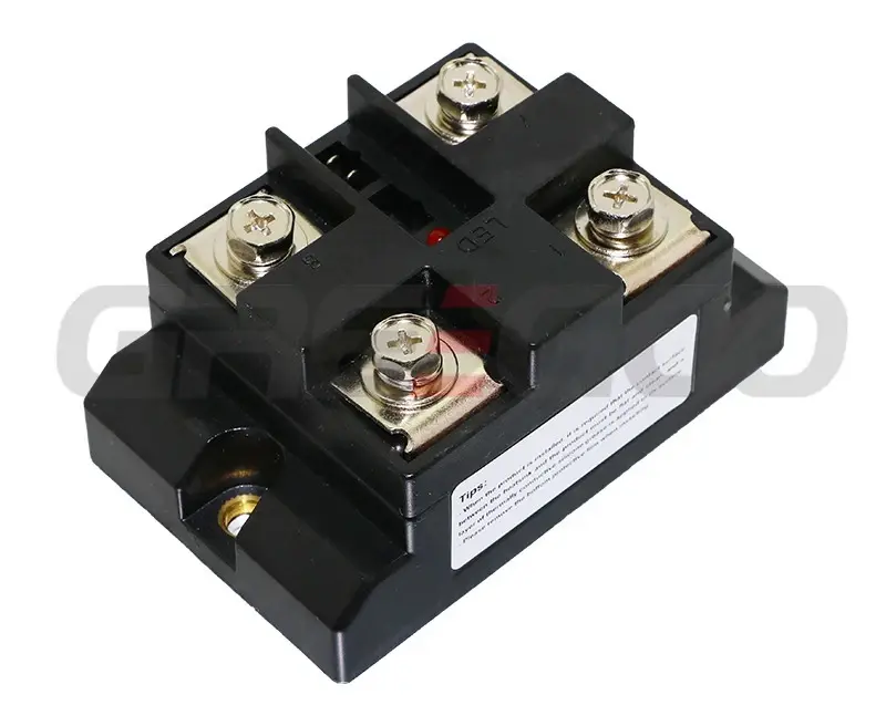 Greegoo GDZ06C-601200D3-24 60120A DC-DC Hızlı Anahtarlama Serbest Dönüş Diyotlu Katı Hal Rölesi 0V (24V Kontrol)