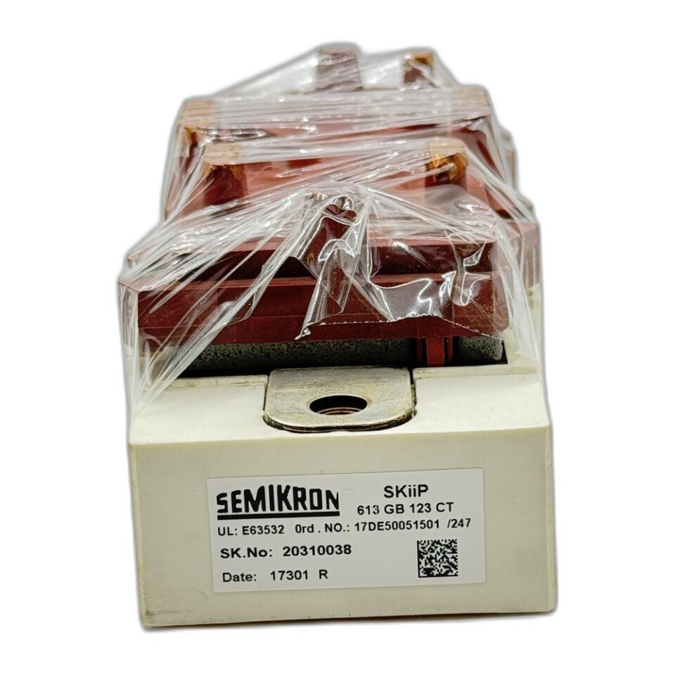 Semikron SKIIP613GB123CT 1200V 600A SKiiP 3 IGBT Güç Modülü (3 Faz İnverter – Sixpack Akıllı IPM)