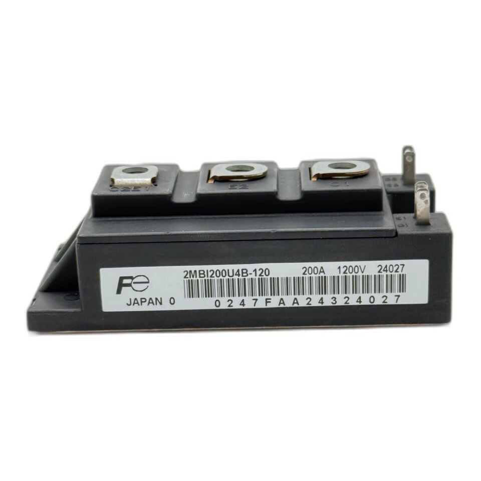 Fuji Electric 2MBI200U4B-120 1200V 200A IGBT Güç Modülü (Dual Pack – Yarım Köprü)