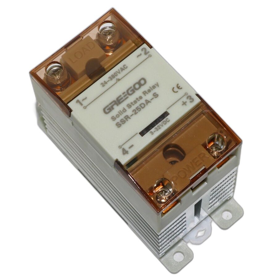 SSR-25DA-S Tek Fazlı DIN Ray Katı Hal Rölesi