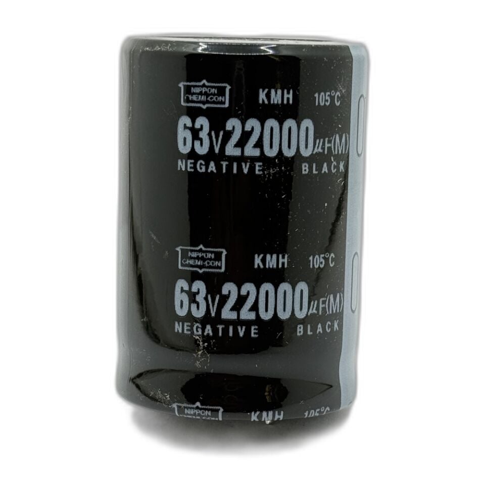 Lescon KMH Serisi 2200µF 63V 105°C Snap-In Elektrolitik Kondansatör