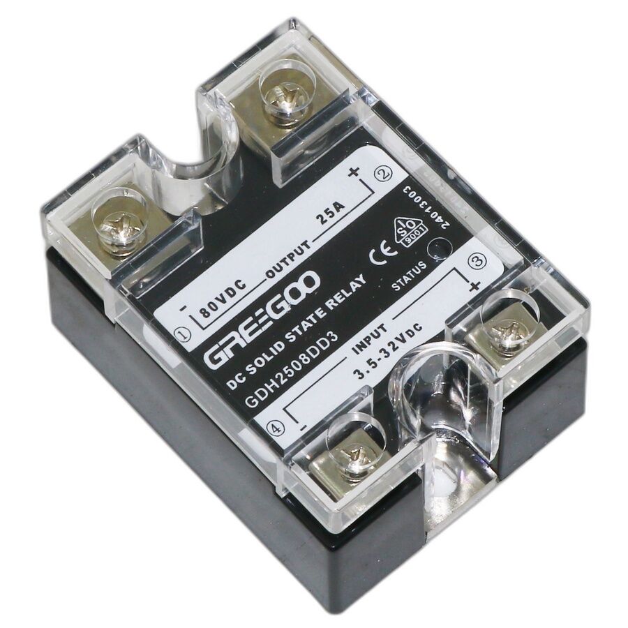 Greegoo GDH2580DD3 25A DC-DC Katı Hal Rölesi 80V (3-32V Kontrol)