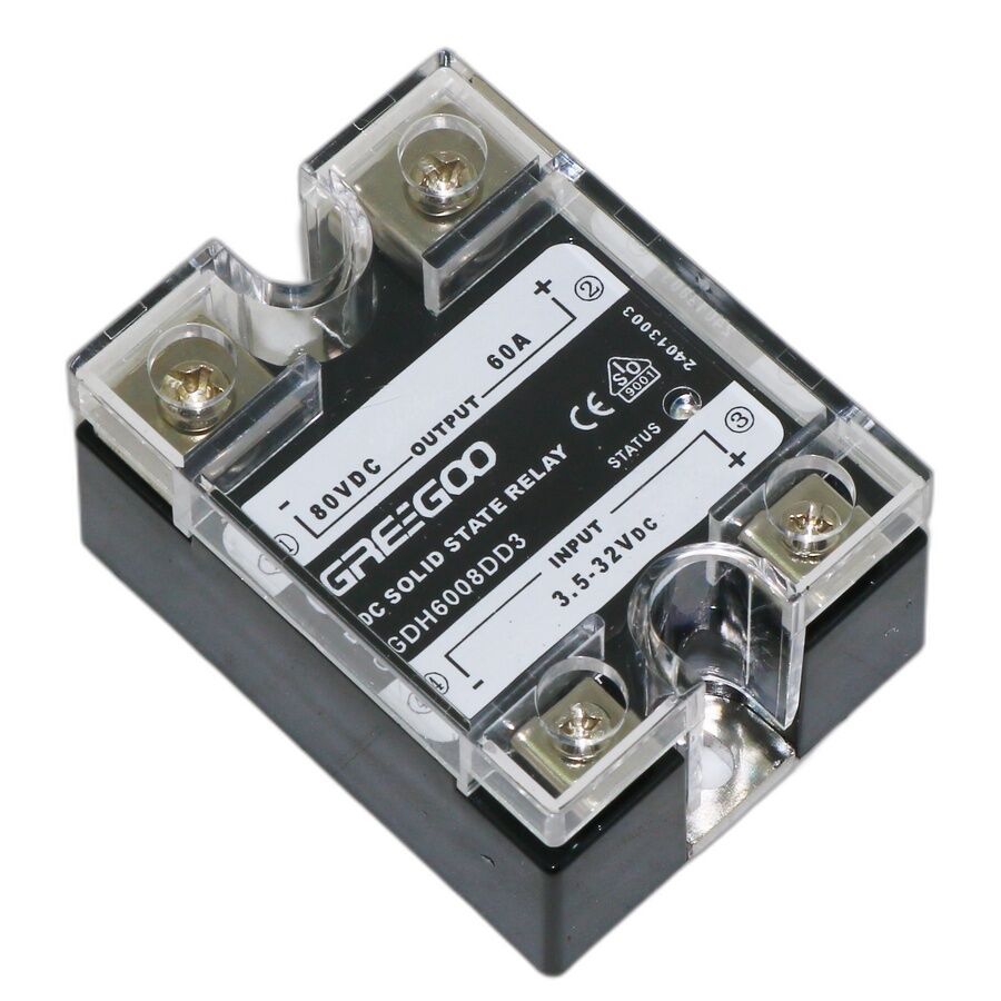 Greegoo GDH6080DD3 60A DC-DC Katı Hal Rölesi 80V (3-32V Kontrol)