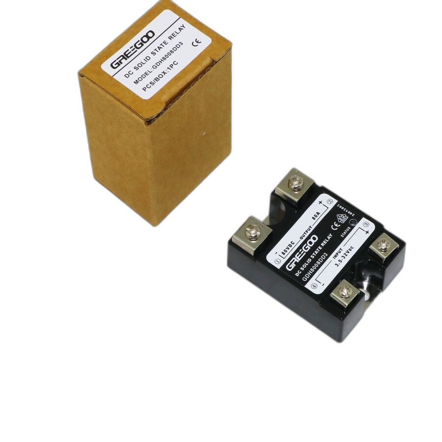 Greegoo GDH8080DD3 80A DC-DC Katı Hal Rölesi 80V (3-32V Kontrol)
