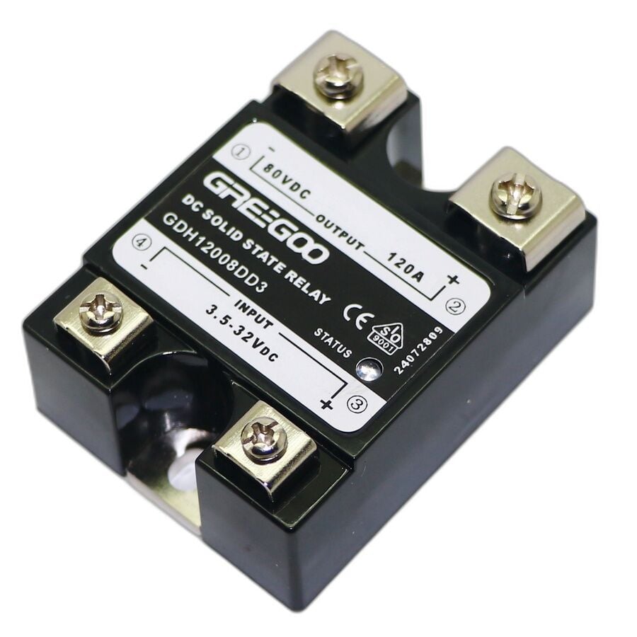 Greegoo GDH12080DD3 120A DC-DC Katı Hal Rölesi 80V (3-32V Kontrol)