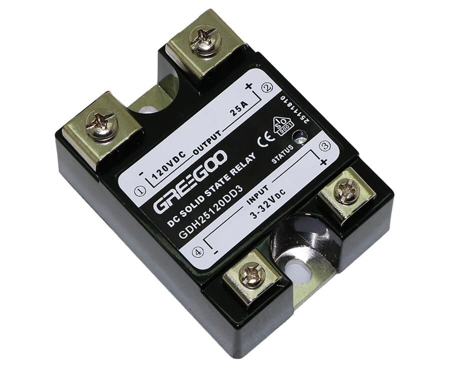 Greegoo GDH25120DD3 25A DC-DC Katı Hal Rölesi 120V (3-32V Kontrol)