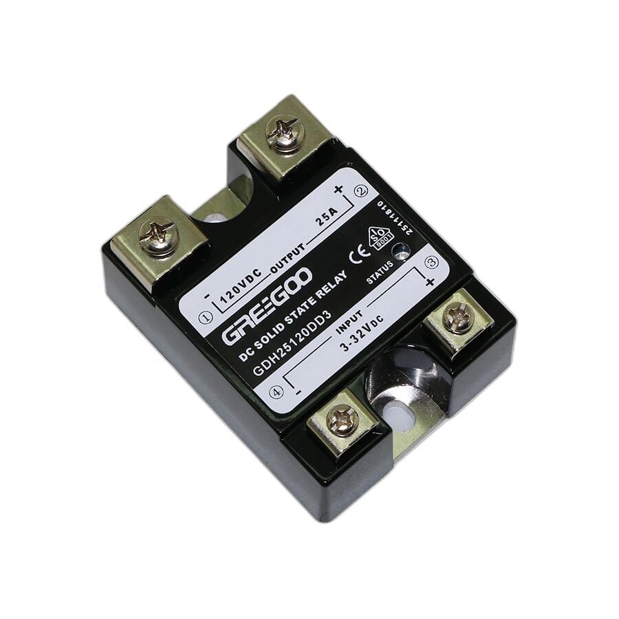 Greegoo GDH25120DD3 25A DC-DC Katı Hal Rölesi 120V (3-32V Kontrol)