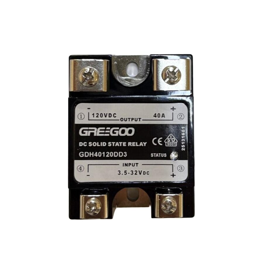 Greegoo GDH40120DD3 40A DC-DC Katı Hal Rölesi 120V (3-32V Kontrol)