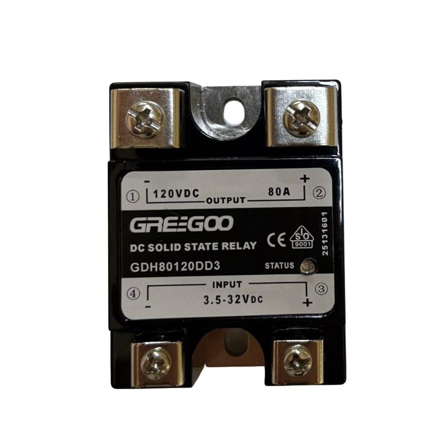 Greegoo GDH80120DD3 80A DC-DC Katı Hal Rölesi 120V (3-32V Kontrol)