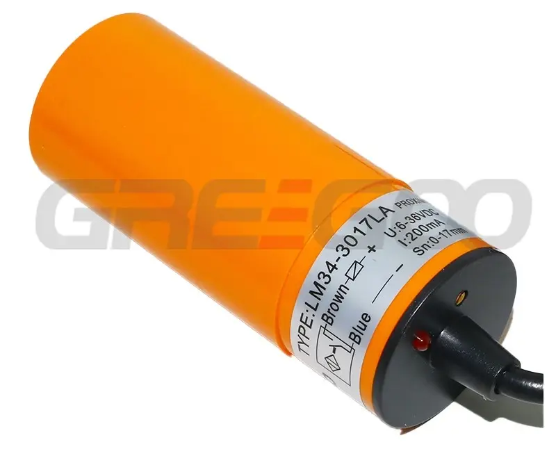 Greegoo LM34-3017NC 17 mm DC6-36V NPN Endüktif Yakınlık Sensörü
