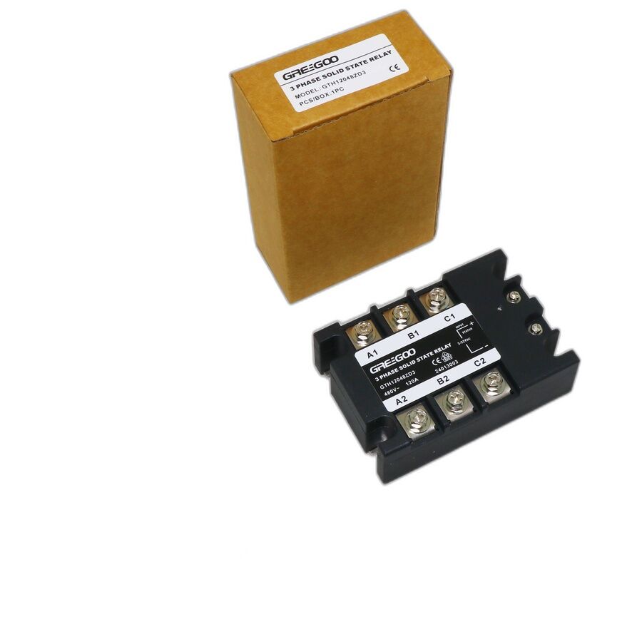 Greegoo GTH12048ZD3-SSR 3 Faz Solid State Röle 120A 480VAC