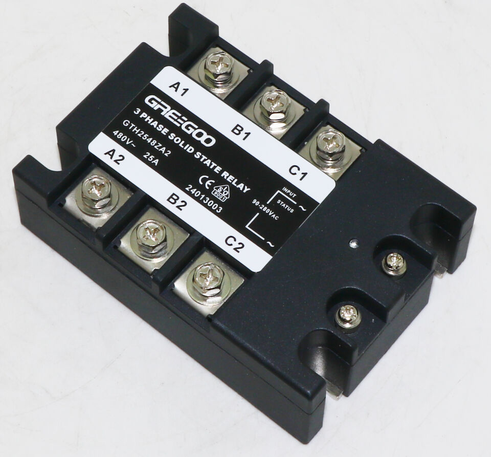 Greegoo GTH2548ZA2 3 Faz Solid State Röle 25A 480VAC