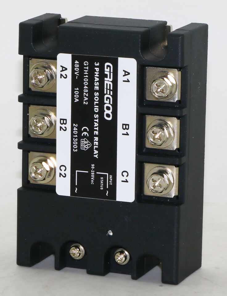 Greegoo GTH10048ZA2 3 Faz Solid State Röle 100A 480VAC