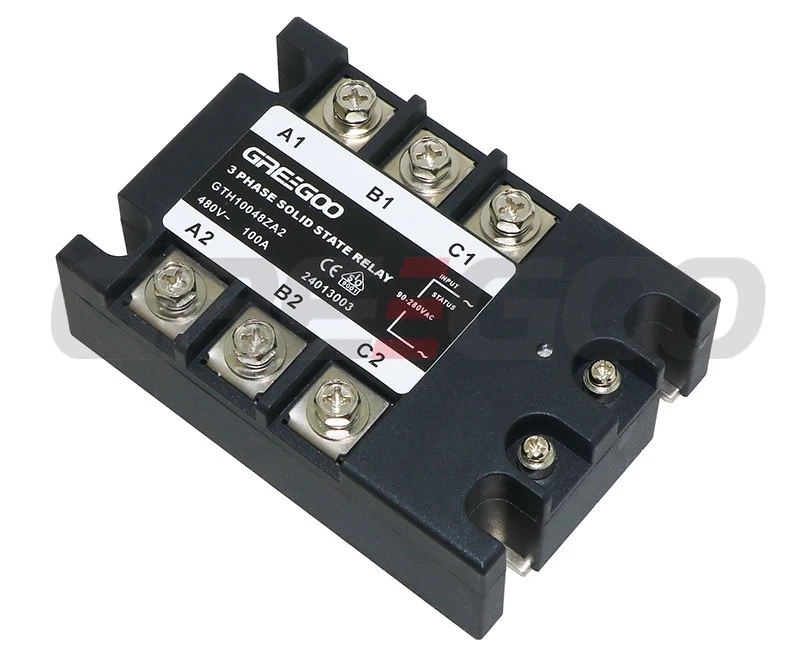 Greegoo GTH10048ZA2 3 Faz Solid State Röle 100A 480VAC